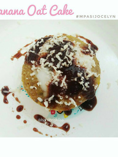 Foto resep Resep Menu MPASI 8m+ - Banana Oat Cake