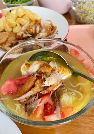 Foto resep Soto Ayam Kampung dengan Bumbu Instant (merk: Raciik)