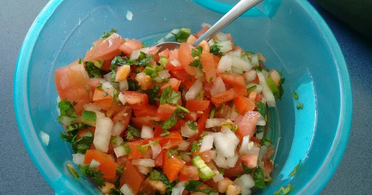 Pico de gallo. ॐ Receta de María Carmen - Cookpad