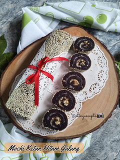 Foto resep Mochi Ketan Hitam Gulung (337)