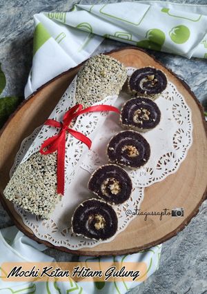 Foto resep Mochi Ketan Hitam Gulung (337)