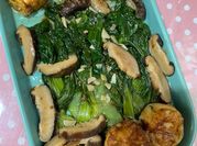 Gambar jamur shitake goreng