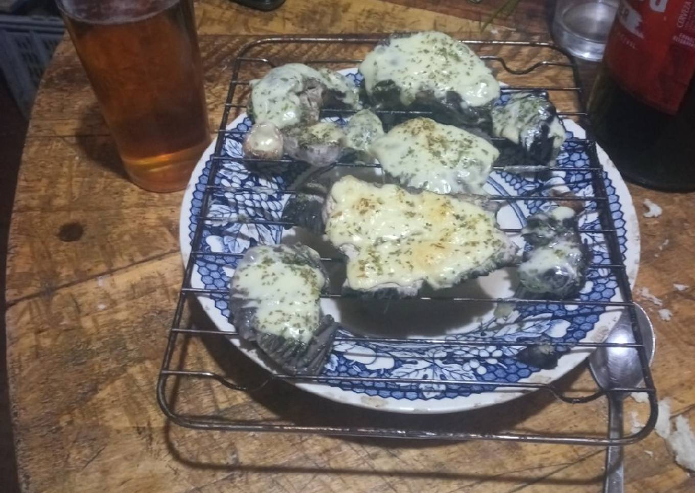 Champiñón a la parmesana