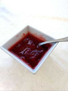 Una foto de Mermelada de fresa rápida