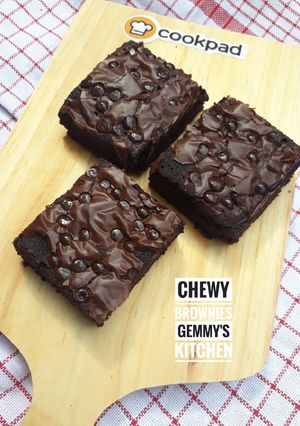 Foto resep Chewy Brownies #PR_browniesdcc