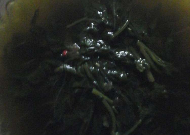 Resep Sayur daun ketela Anti Gagal