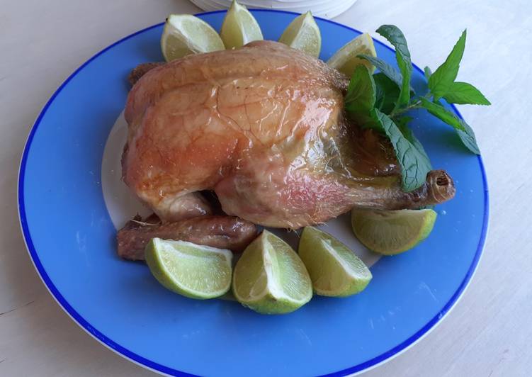 Pollo Arrosto con Lime e Menta