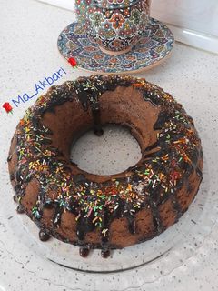 عکسی از دستور کیک شکلاتی