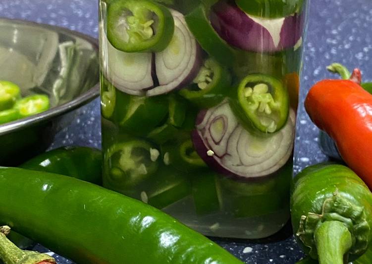 Step-by-Step Guide to Prepare Award-winning Fermented green chili / jalapeno