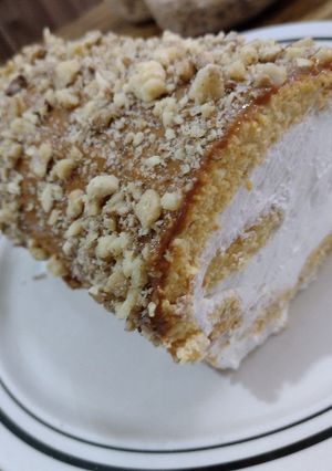 Una foto de Brazo de reina relleno de crema 🇨🇱