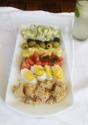 Una foto de Ensalada de colores 🥗