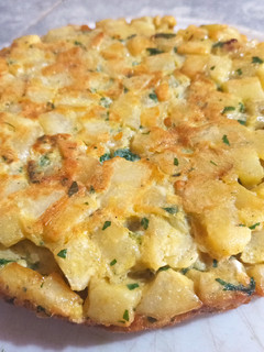 Una foto de Una buena y simple tortilla española