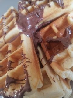 صورة لوصفة وافل 😋