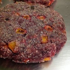 A picture of Beetroot, Corn and Potato Cutlets.