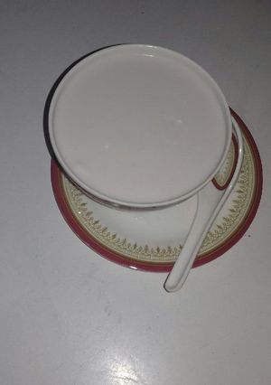 A picture of Kunun tsaye (shinkafa da gyada).