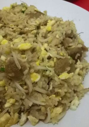 Foto resep Nasi Goreng Tauge Saos Tiram