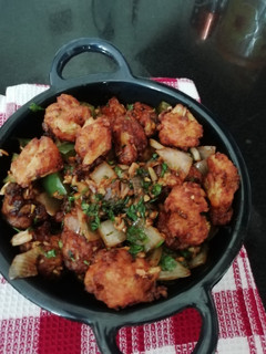 காலிஃப்ளவர் மன்சூரியன்(cauliflower manchurian recipe in tamil) செய்முறை முக்கிய புகைப்படம்