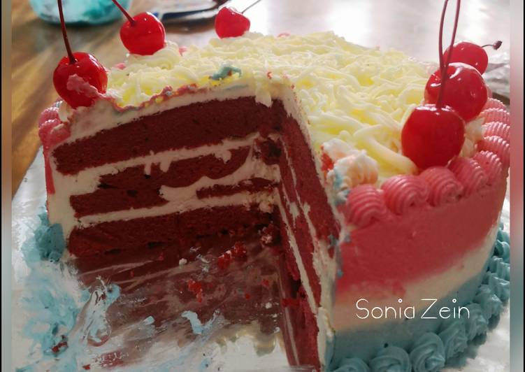 Bagaimana Membuat Red Velvet Kukus Anti Gagal