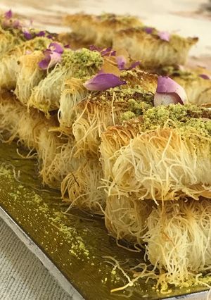 صورة لوصفة أصابع الكنافة 🌸