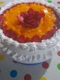 Peach and Strawberry Tres Leches Cake
