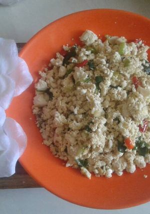 Foto resep Orak arik tahu telur #dapurdedeali