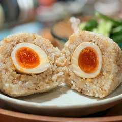溏心蛋飯糰-レシピのメイン写真