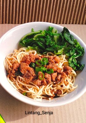Foto resep Mie Ayam Topping Ayam Kecap