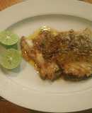 Filetes de pescado a las hierbas