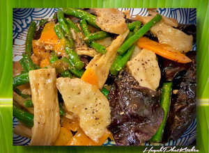 Hình của món Ngũ Phúc Lâm Môn (món chay).