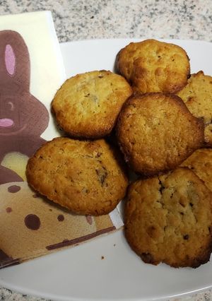 Una foto de Galletas plátano nuez, SIN AZÚCAR