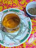 Lemon grass & mint leaves tea