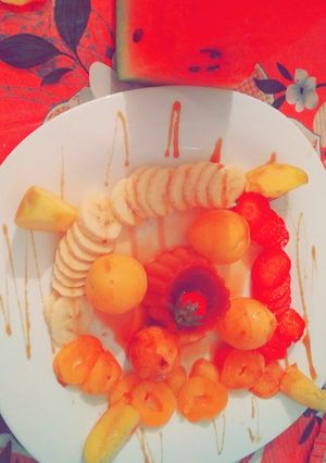 صورة لوصفة فواكه مشكلة 🥰
