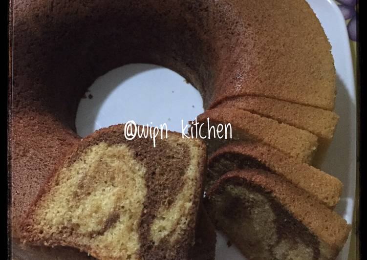 Cara Gampang Menyiapkan Marmer Cake Baking Pan Enak dan Antiribet
