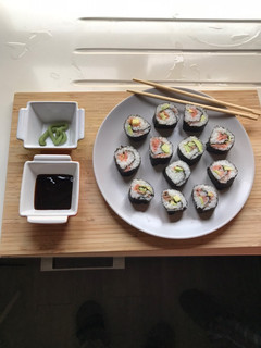 Una foto de Sushi