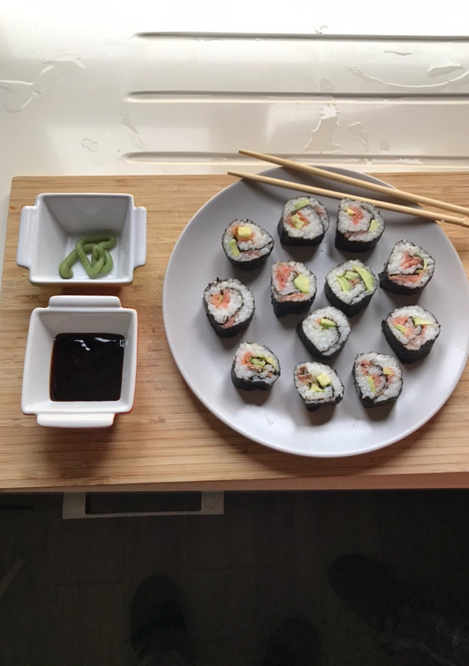 Una foto de Sushi
