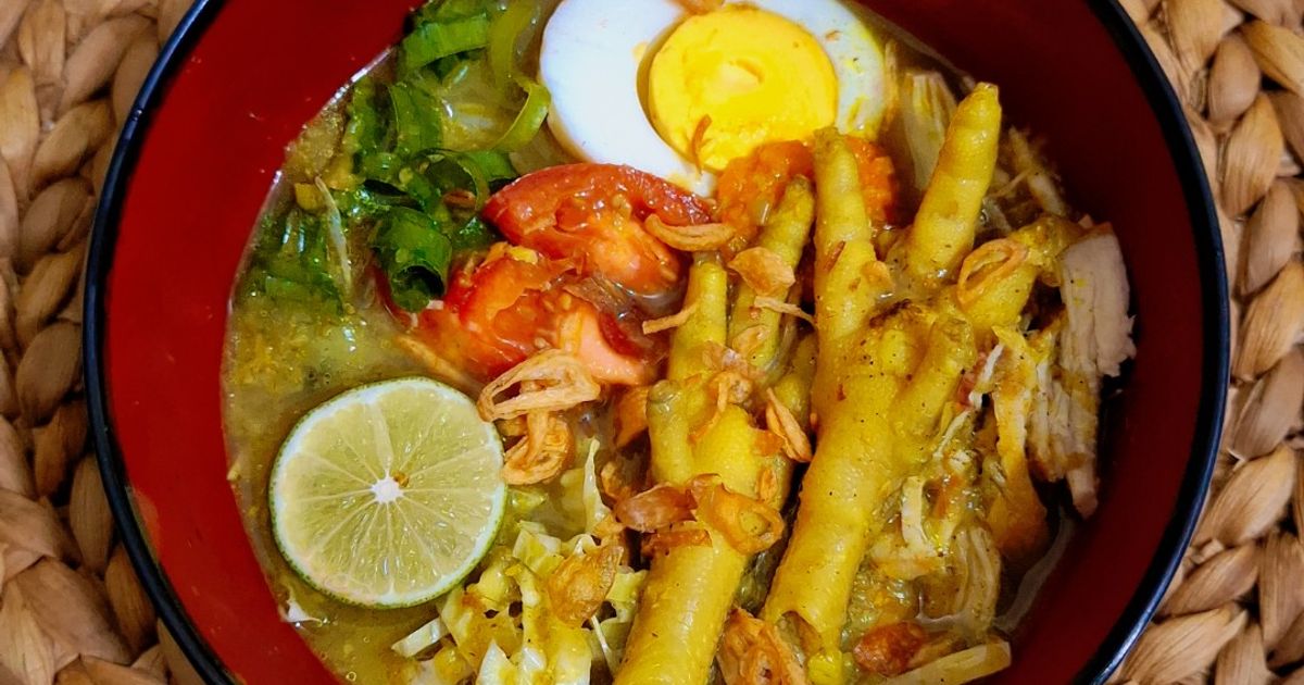 Soto Ceker Ayam Mudah