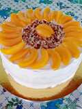 Pastel Tres leches de durazno