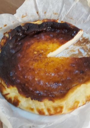 Una foto de Tarta de queso de la viña