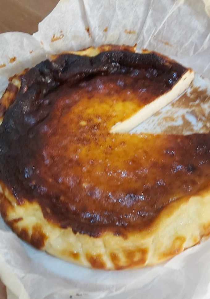Una foto de Tarta de queso de la viña