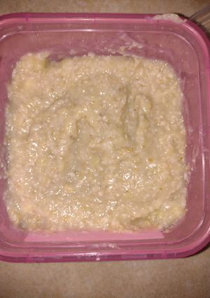 Una foto de Avena con banana