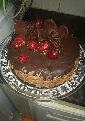 صورة لوصفة كيكة عيد ميلاد