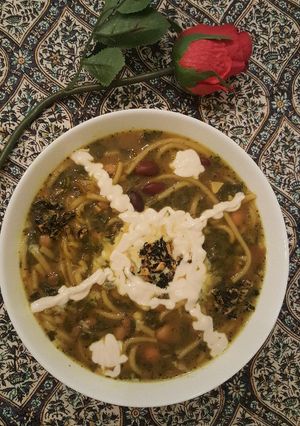 عکسی از دستور آش رشته