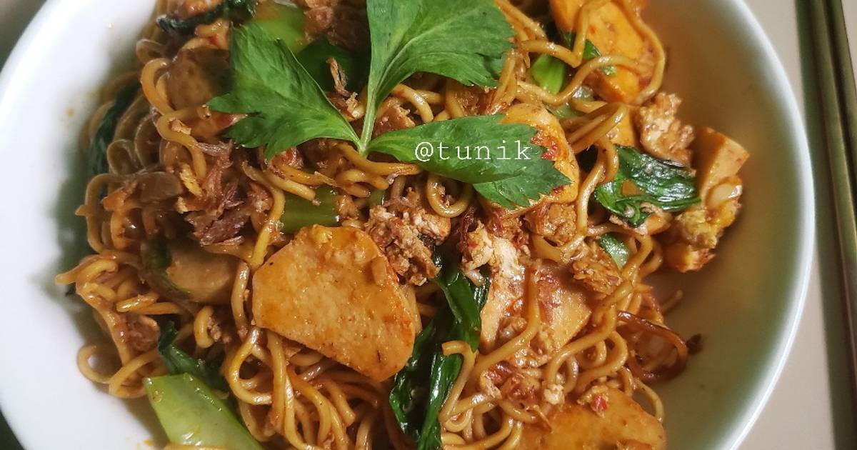 Resep Mie Goreng Pedas Oleh Tunik Cookpad