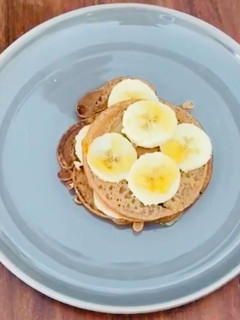 Foto de Panquecas de Banana, Aveia e Iogurte