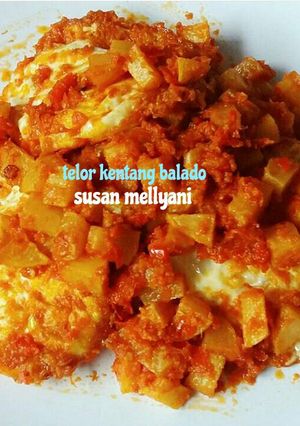 Foto resep Telur kentang balado 🍳
