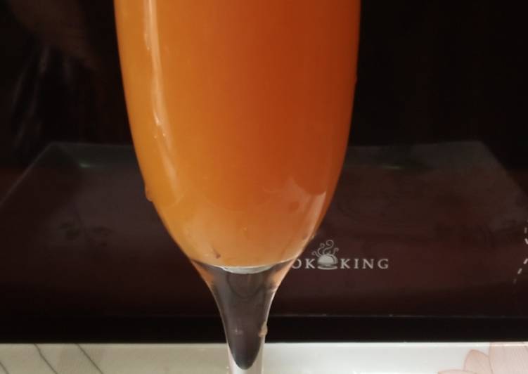 Steps to Prepare Homemade Fresh orange juice