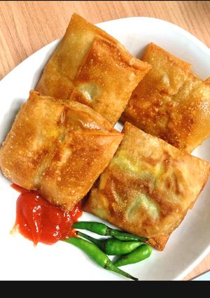 Foto resep Martabak tuna kaleng kulit lumpia praktis