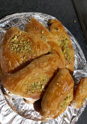 صورة لوصفة شعيبيات بالجوز