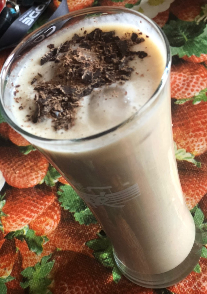Una foto de Batido de manzana