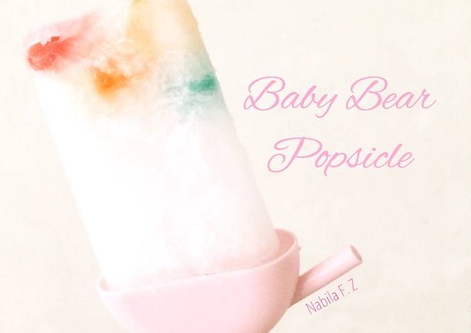 Resep Popsicle (Es Loli) Baby Bear✨